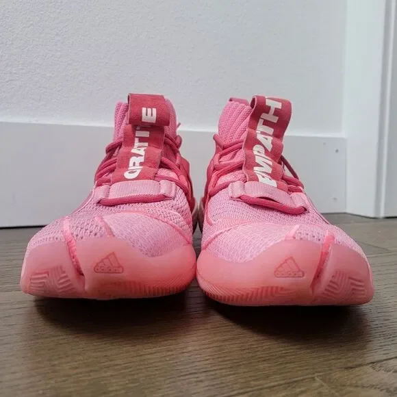 Pharrell Williams x adidas Originals Crazy BYW X Basketball Shoes in Pink EG7723 - Picture 5 of 16